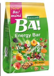 Mini musli bars 5 Dried fruits